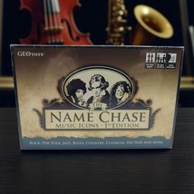 Geo Toys Name Chase Music Icons 1st Edition Card Game 4+ Players Ages 14+ - $363.96 MXN