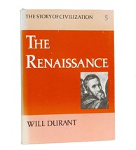 Will Durant RENAISSANCE The Story of Civilization 5 Book Club Edition - £55.01 GBP