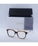 DIOR DIORSIGNATUREO BI 2200 Havana/Gold 52mm Eyeglasses New Authentic - $4,159.83 MXN