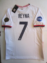 Giovanni Reyna #7 USA USMNT 2021 Nations League Final Stadium Home Soccer Jersey - £71.92 GBP