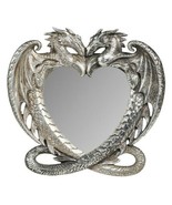 Alchemy Gothic Coeur Savage Light Dark Dragons Mirror Antiqued Silver Re... - £19.62 GBP