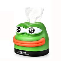 Cartoon Frog Tissue Box Paper Towel Holders Countertop Napkins Case Mode... - $23.75