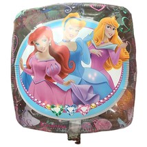 Disney Princess Clear Foil Mylar Balloon Happy Birthday Party Supplies 18&quot;  New - £3.15 GBP