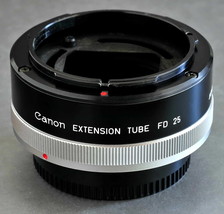 Canon FD Extension Tube FD 25 in Original Case Minty 4 Tubes are Available - £16.78 GBP