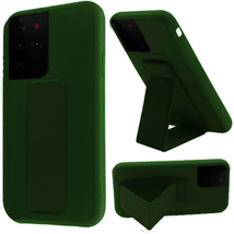 For Samsung S21 Plus 6.8&quot; Foldable Magnetic Kickstand Case Cover GREEN - £6.49 GBP