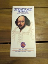 Vintage 1982 Season Stratford Festival 30th Anniversary Brochure - $31.68