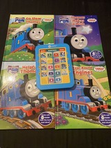 Lot of 8 CHILDRENS Thomas the Tank Engine Train Me Reader Books with Reader***** - £32.95 GBP