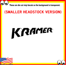 Kramer Block Guitar Headstock Vinyl Cut Decal Sticker For Guitar Restoration - £7.99 GBP+