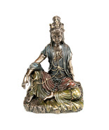 WATER AND MOON KWAN YIN STATUE 5" Buddhist Goddess Bronze Resin Quan Gua... - $826.74 MXN WATER AND MOON KWAN YIN STATUE 5" Buddhist Goddess Bronze Resin Quan Gua... - $826.74 MXN