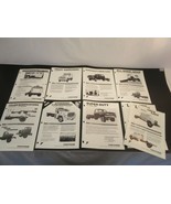 Fontaine Trucks Dealer Sales Brochures Lot Crew Cabs Super Duty AWD Stee... - £18.43 GBP