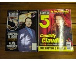 Lot Of (2) Babylon 5 Official Monthly Magazines 7 11 - $59.39