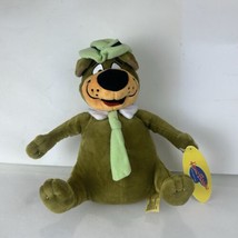 Hanna Barbera Collection Sitting Yogi Bear plush 8&quot; brown with green hat... - $15.79