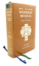 New Saint Joseph Sunday Missal, Vol. 1 - Advent To Pentecost : Complete Editio - $75.00