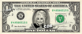 DOLLY PARTON - Real Dollar Bill Cash Money Collectible Memorabilia Celebrity Nov - £7.08 GBP