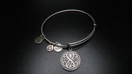 Silver Alex and Ani Scroll Bracelet 2012 - $15.84