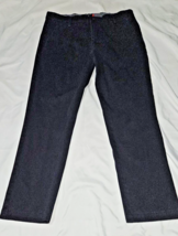 Dockers Men&#39;s Slim Fit Straight Stretch Black Chino Pants Size 33x30 good cond - £10.95 GBP