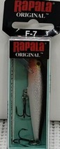 Rapala Original Floating Fishing Lure -  F-7 - Silver - 2 3/4&quot; - 1/8 oz.  (CA 4) - £6.65 GBP