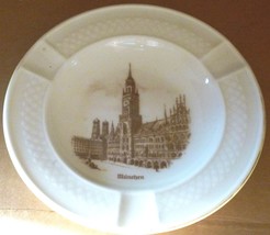 VINTAGE PORCELAIN ASHTRAY JOHANN HAVILAND BAVARIA MUNICH - $111.83 MXN