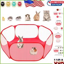 Easy Open Playpen for Guinea Pigs, Rabbits &amp; More - 10 sq.ft Exercise Space - $15.04