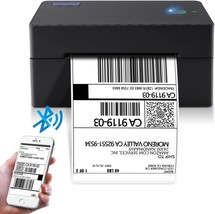  Bluetooth Shipping Label Printer - Wireless Thermal Label Printer for Shipping  - £78.09 GBP