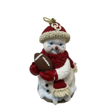 VTG 2000 No 1 Fan Henry Fan OU Sooners 1st Edition Christmas Snowman Ornament - £11.53 GBP