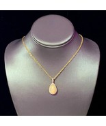 Authenticity Guarantee

Natural Ethiopian Opal Diamond Necklace 17&quot; 9.23... - $1,607.76