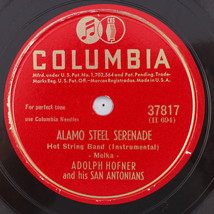 Adolph Hofner - Alamo Steel Serenade / Swing With The Music 1947 78rpm Record - $14.26