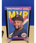 Kirby Puckett # BC-1 1988 Donruss Baseball Card Error - $1,563.87 MXN