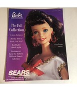 Vintage 1996 Barbie Sears Catalog The Fall Collection Catalogue - $10.88