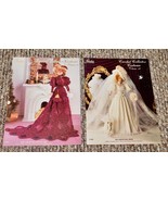 2- Crochet Collector Costume Doll Turn of Century Lady Gibson Girl Bride... - £4.46 GBP