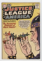 Justice League Of America 10 DC 1962 VG - $89.10