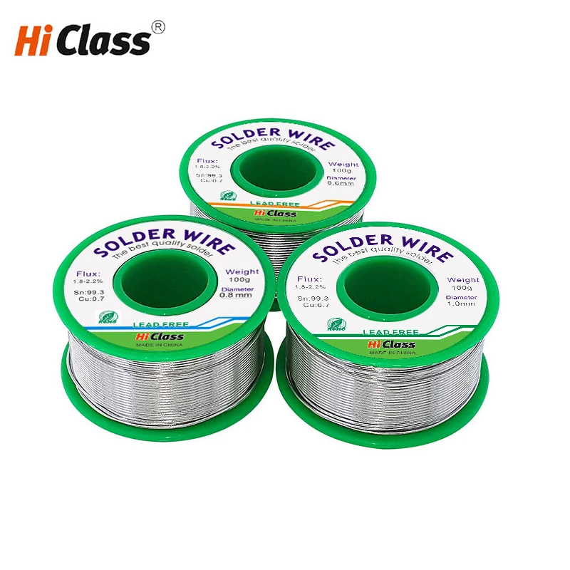 Lead-free solder wire 0.5mm/0.6mm/0.8mm/1.0mm/1.2mm/1.5mm/2.0mm Flux-core solder - £177.96 GBP