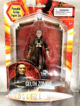 Doctor Who GELTH ZOMBIE Series 1 Action Figure 5&quot; Poseable New, Sealed - £14.00 GBP