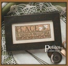 Erica Michaels Petites Cross Stitch Chart Peace - £11.65 GBP