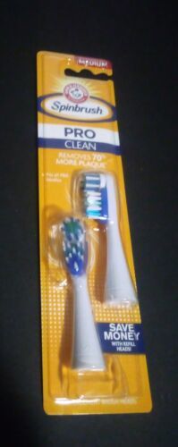 1 pk of 2 Arm & Hammer Spin Brush Pro Clean Sonic Medium Replacement Brush Heads - $28.45