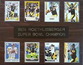 Frames, Plaques and More Ben Roethlisberger Pittsburgh Steelers 8-Card 12x15 Pla - £27.52 GBP