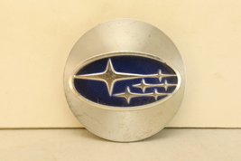 2015-2016 Subaru Impreza Outback WRX Machined Silver &amp; Blue Wheel Center... - $11.02