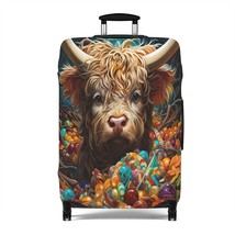 Luggage Cover, Highland Cow, awd-047 - £37.11 GBP+