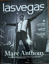 Las Vegas Magazine February 18, 2024: Marc Anthony at Mandalay Bay - £6.35 GBP