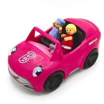 FisherPrice Little People Barbie Glitter Pink Convertible  with 2 Figure... - $184.89 MXN