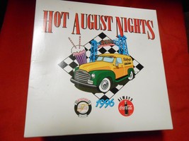 NIB Great  COCA COLA 10th Anniversary &quot;Hot August Nights&quot; Glass &amp; 2 Bott... - £31.61 GBP