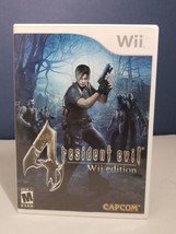 Resident Evil 4 - Wii Edition (Nintendo Wii, 2007) CIB Complete - $12.87