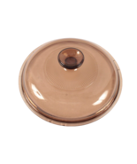 Pyrex Vision Corning Ware V-2.5 C Lid Amber Glass 8 3/8&quot; Fits 2.5L Sauce... - $16.82