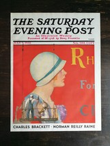 Vintage Saturday Evening Post July 9, 1932 Penrhyn Stanlaws Art Cover Only - £15.56 GBP