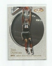 Tim Duncan (San Antonio Spurs) 2000-01 Fleer Futures Card #139 - £3.92 GBP