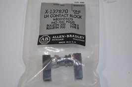 Allen Bradley LH Contact Block Assembly with Contacts Part# X-137870 - £10.27 GBP