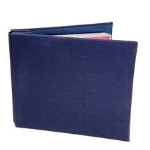 Stampin Up! Navy Blue 6x6 Scrapbook Album With Pre-Designed Pages - $24.00