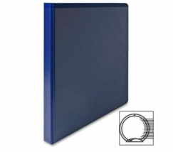 Wilson Jones W363-13BL Presentation View Binder 0.5” 1/2-Inch 3-Ring Letter Blue - $10.08