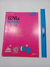 love &amp; wedding music organ no 9 1962 - $5.94