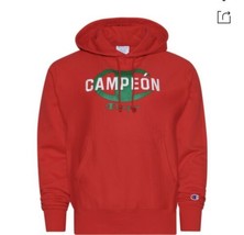 Mens Champion Reverse Weave Global Unity Hoodie In Red/green/white NEW N... - £31.69 GBP